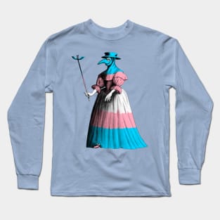 Trans Lady Plague Doctor Long Sleeve T-Shirt